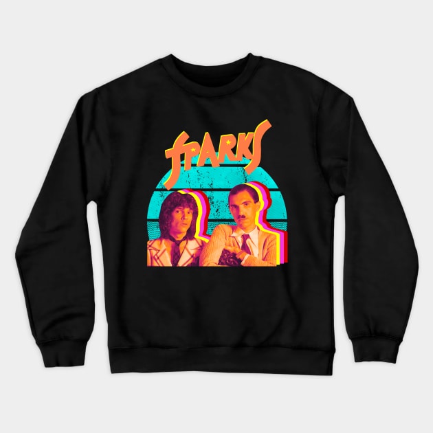 Sparks popculture Crewneck Sweatshirt by Polaroid Popculture